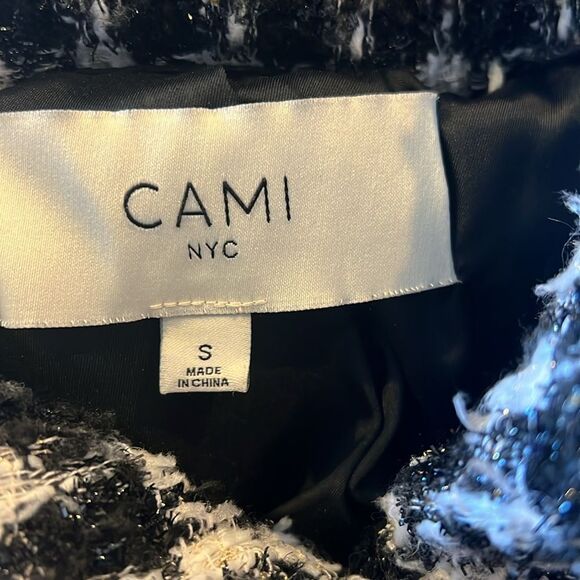 CAMI NYC Ardea Jacket Tweed print coat size small - Picture 7 of 8